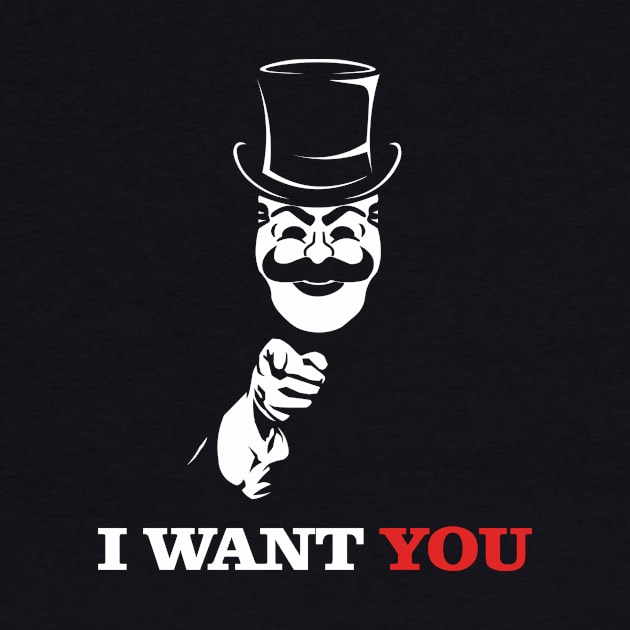 Uncle FSociety I Want You Mr Robot by KrateMilk
